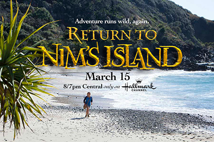 nim's island 2 promo still bindi irwin sexy photo islands Publicity stills photography on the set of Nims Island 2