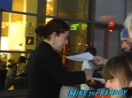 Roma Maffia signing autographs for fans at the call movie premiere rare 