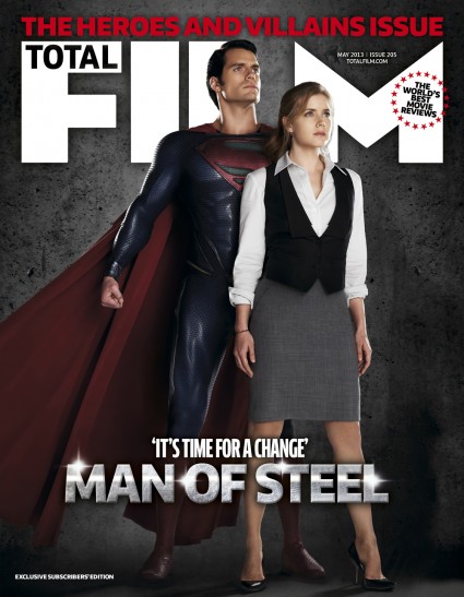 total film magazine man of steel sexy henry cavill photo superman amy adams lois lane rare total-films-man-of-steel-cover1