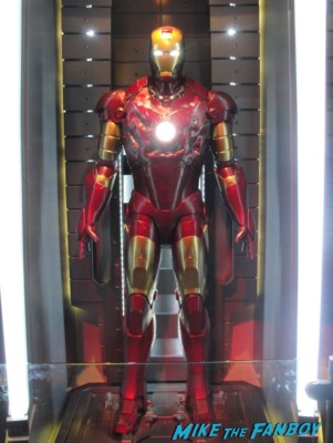 iron man exhibit walt disney's california adventure rare tony stark iron man props suits Iron Man Tech Presented by Stark Industries