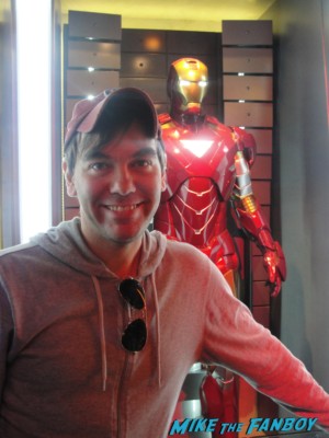iron man exhibit walt disney's california adventure rare tony stark iron man props suits Iron Man Tech Presented by Stark Industries