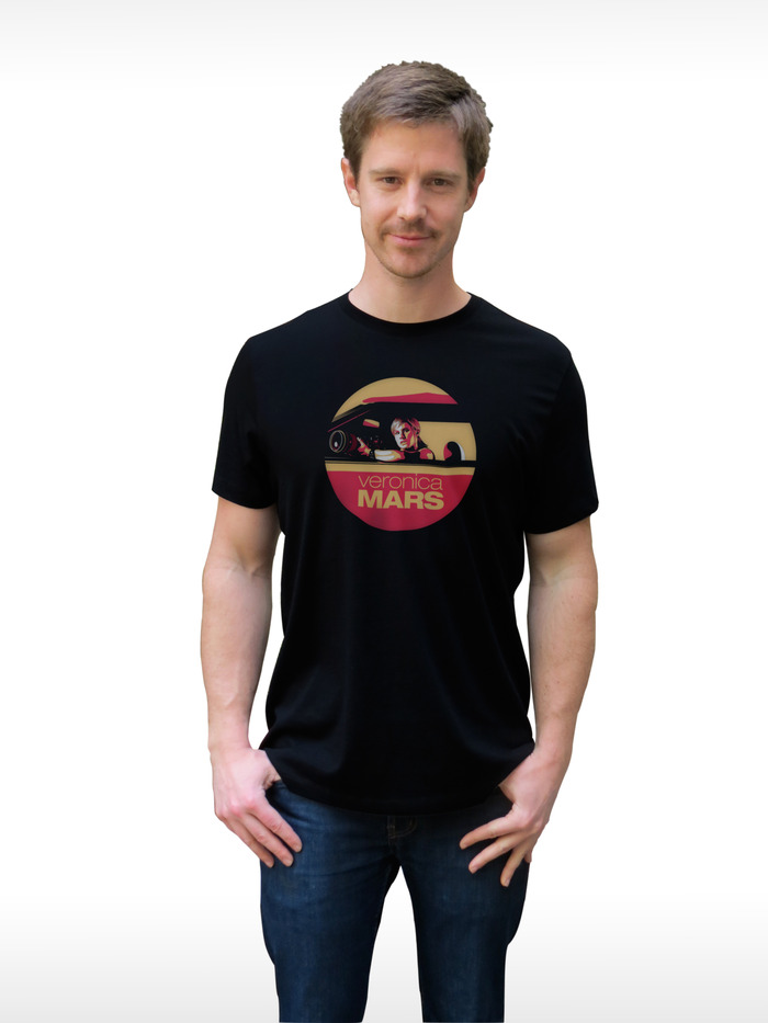 veronica mars kickstarter shirt rare promo kristen bell hot sexy spy