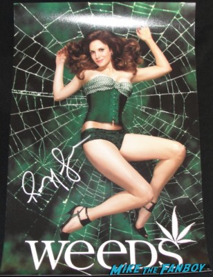 Romany Malco signed weeds season 5 promo poster rare hot sexy signature 