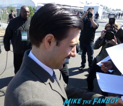 Jason Schwartzman signing autographs for fans fan photo signing autographs for fans