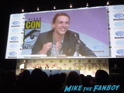 Mortal Instruments panel at wondercon 2013 rare promo new twilight hot sexy cast q and a  Lily Collins, Jamie Campbell Bower, Kevin Zegers and Cassandra Clare