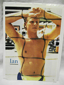ian ziering hot naked shirtless abs muscle armpit rare press promo photo 90210 hot sexy blonde fratboy steve sanders hottie 