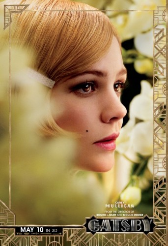The Great Gatsby individual movie poster carey mulligan rare promo baz luhrmann promo one sheet poster movie
