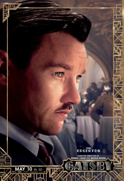The Great Gatsby individual movie poster Joel Edgerton rare promo baz luhrmann promo one sheet poster movie 
