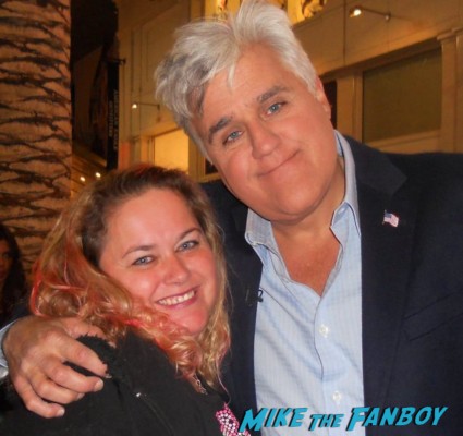 jay leno signing autographs for fans photo rare promo signature signed photo rare promo tonight show host