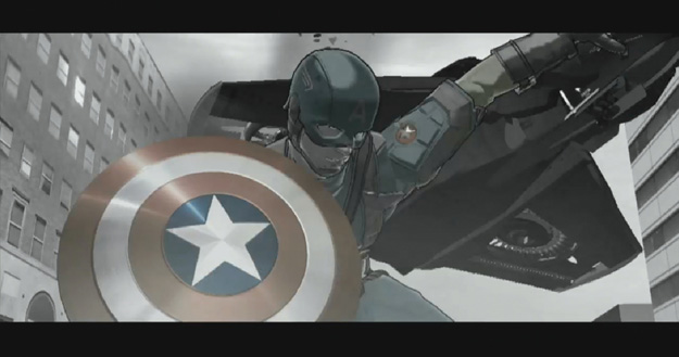 Captain America The Winter Solder Concept Art behind the scenes still rare promo hot rare marvelphasetwopreview8