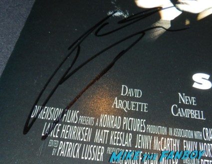 patrick dempsey signed autograph scream 3 mini poster promo hot elisabeth moss signing autographs for fans 025