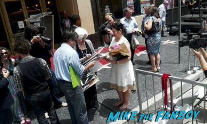 Olympia Dukakis signing autographs for fans rare promo steel magnolias star