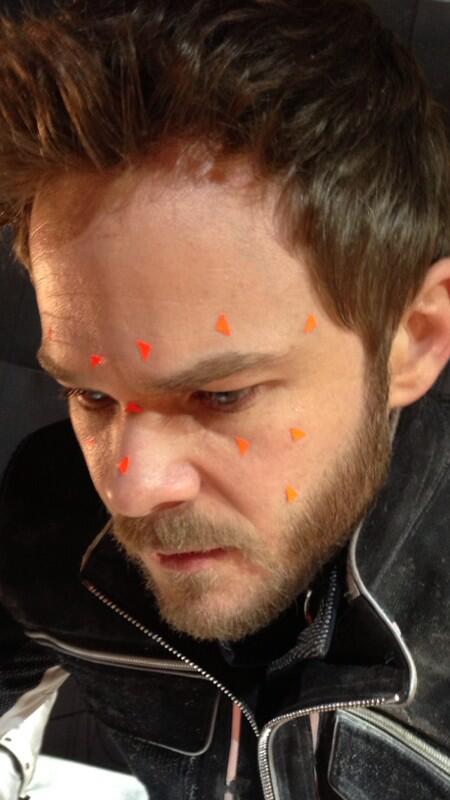 shawn ashmore x-men days of future past behind the scenes still rare hot sexy iceman photo 