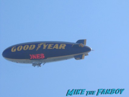 Good Year blimp waiting for ed helms dissing fans Good Year blimp waiting for ed helms dissing fans 
