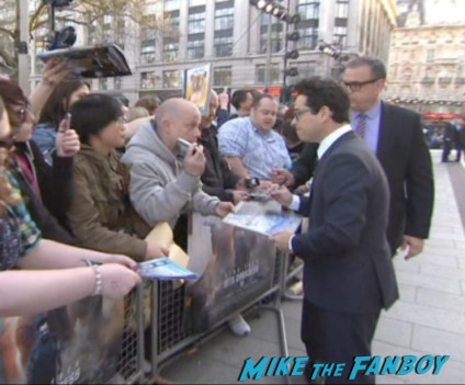 jj abrams signing autographs Star Trek into darkness london movie premiere chris pine zachary quinto hot sexy photos