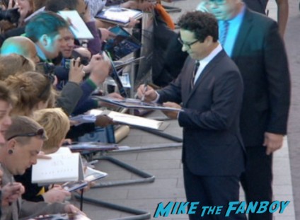 jj abrams signing autographs Star Trek into darkness london movie premiere chris pine zachary quinto hot sexy photos