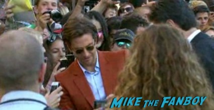 The Hangover part 3 movie premiere bradley cooper signing autographs hot 