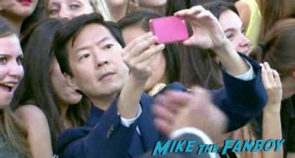 ken jeoung signing autographs for fans The Hangover part 3 movie premiere bradley cooper signing autographs hot 