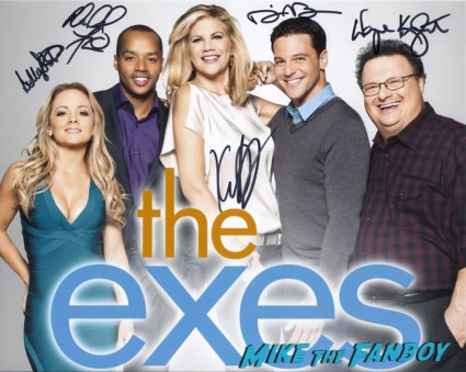 The Exes cast photo signed autograph kristen johnson rare promo tv land