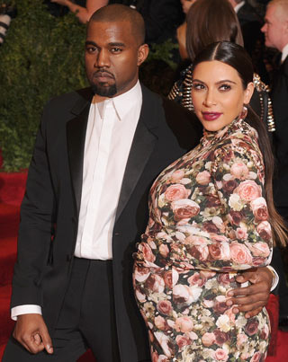 kim kardashian and kanye west expecting their first baby rare 