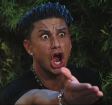 pauly D screaming on the jersey shore rare Nick cannon deejay rare pic mariah_nick_vows at disneyland rare princess wedding nick cannon rare promo