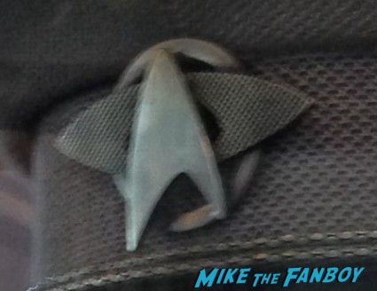 star trek into darkness insignia star trek into darkness prop and costume display chris pine captain kirk outfit benedict cumberbatch khan outfit rare 