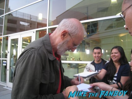 james cromwell signing autographs for fans at The East Movie Premiere Report! Karalee Meets Alexander Skarsgard! Ellen Page! James Cromwell! Autographs! Photos! And More!