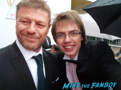 sean bean signing autographs The Bafta Awards 2013 rare promo james attends the awards show