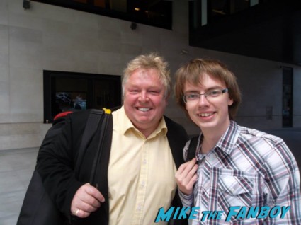 Nick Ferrari signing autographs for fans in london rare
