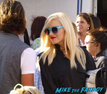 Gwen Stefani and Gavin Rossdale arriving at the Monsters University premiere 