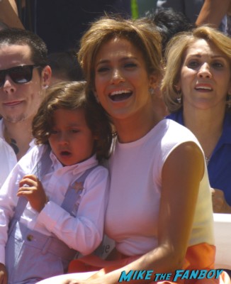 Jennifer Lopez Arriving to the jennifer lopez walk of fame star ceremony 