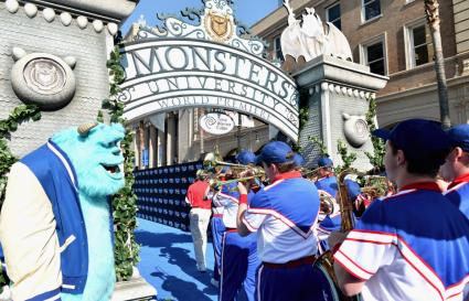 john ratzenburger on the red carpet at the Monsters University Movie Premiere Photos! Billy Crystal! Gwen Stefani! Gavin Rossdale! Sean Hayes! Beth Behrs! John Ratzenburger! Mike! Sully! And More!