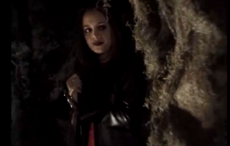 eliza dushku behind the scenes on Buffy The Vampire slayer rare