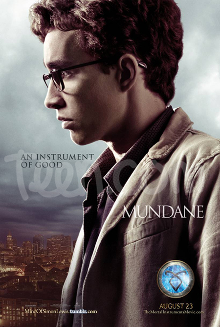 Simon-poster mortal instruments individual movie poster promo 