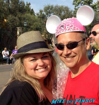 keith coogan and pinky at the hollywood show in april