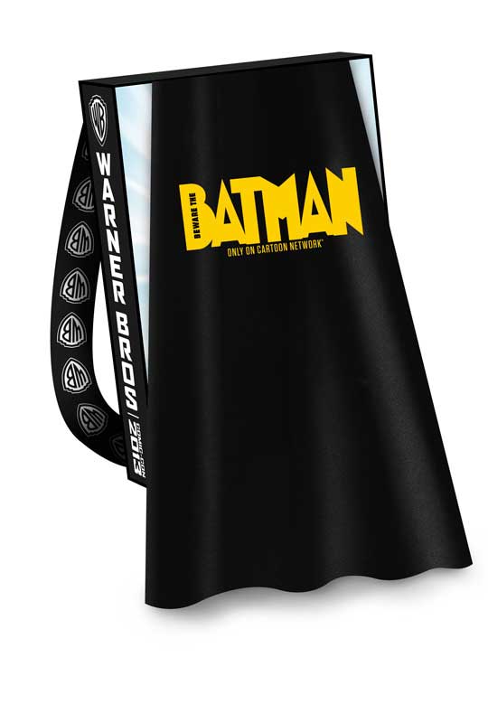 BEWARE-THE-BATMAN-Comic-Con-2013-Cape-with-TEEN-TITANS-GO-Bag