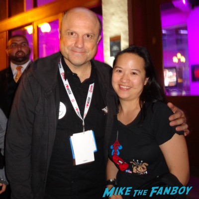 Enrico Colantoni fan photo signing autographs at the samsung veronica mars party in san diego comic con