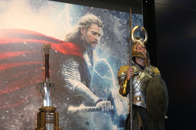 Marvel's "Thor: The Dark World" Autograph Signing - Comic-Con International 2013