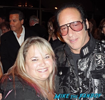 pinky trying to get a photo with andrew dice clay now rare promo hot movie premiere after party
