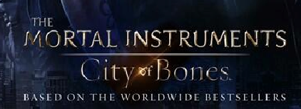 New The Mortal Instruments: City Of Bones Movie Poster! Lily Collins! Jamie Campbell Bower! Kevin Zegers!