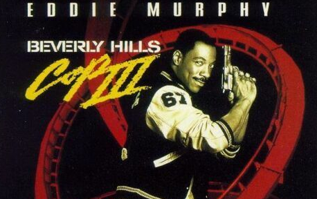 beverly hills cop movie poster promo logo hot rare eddie murphy promo poster