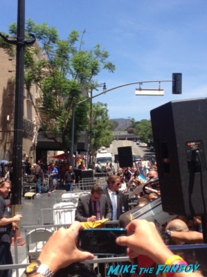 Bryan Cranston walk of fame star ceremony aaron paul's speech signing autographs