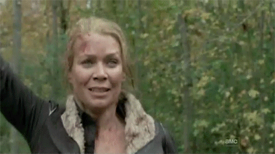 Andrea Laurie Holden michonne Norman Reedus Daryl Dixon Rick Shooting The Walking Dead season 3 rick grimes gif