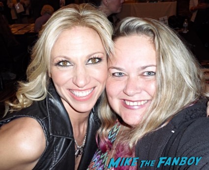 Debbie Gibson fan photo signing autographs for fans rare promo
