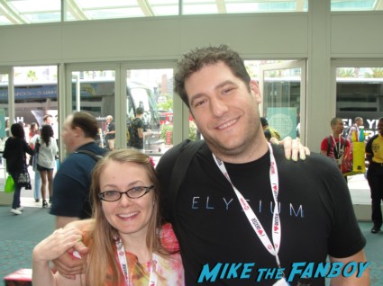Mike The Fanboy and annette at san diego comic con 2013 sdcc rare promo
