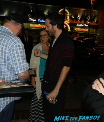 Bret McKenzie from Flight of the Concords signing autographs for fans austenland q and a