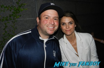 keri russell signing autographs for fans photo rare promo austenland waitress felicity