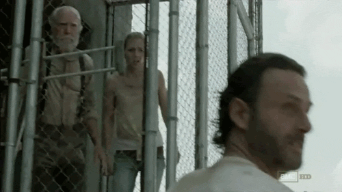Rick Shooting The Walking Dead season 3 rick grimes gif 