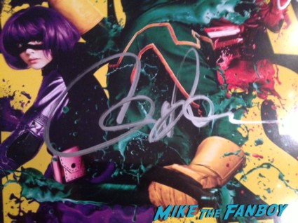Kick ass signed autograph promo mini movie poster rare christopher mintz plasse