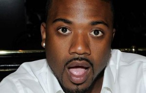 ray Ray J. looking shocked and scared